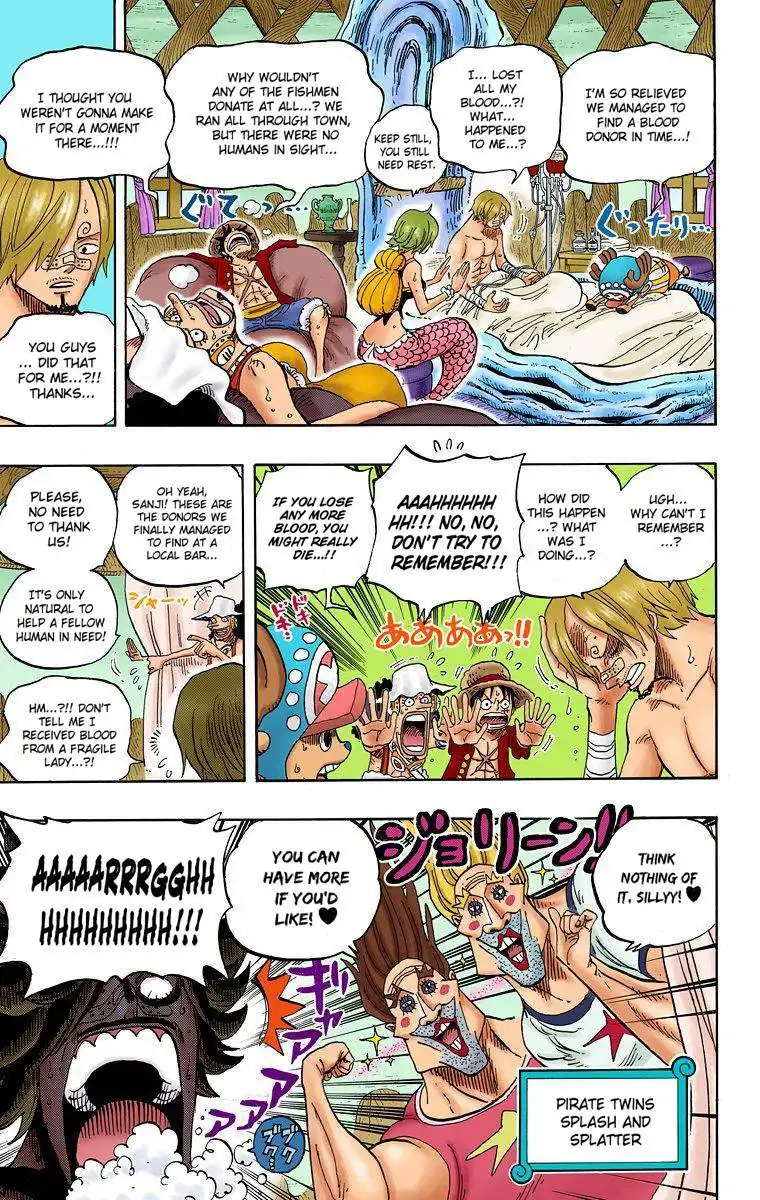 One Piece - Digital Colored Comics Chapter 610 4